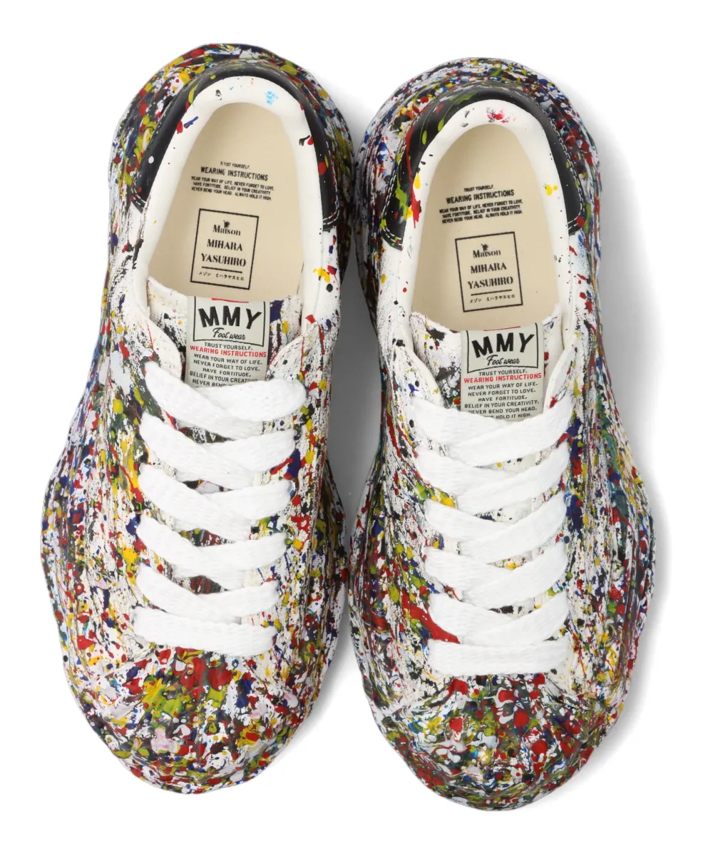 BLAKEY/ORIGINAL SOLE SPUTTERING CANVAS LOW-TOP SNEAKER